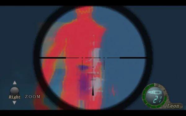 The thermal scope reveals the Regenerador's parasites