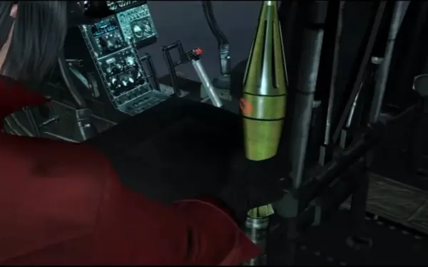Ada en el helicóptero sobre Lanshiang: cubres a Leon y Helena desde el aire.