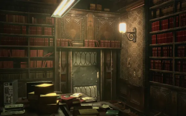 El edificio del personal: aquí suena la alarma y están el Serpent Emblem #2 y la Campus Keycard.