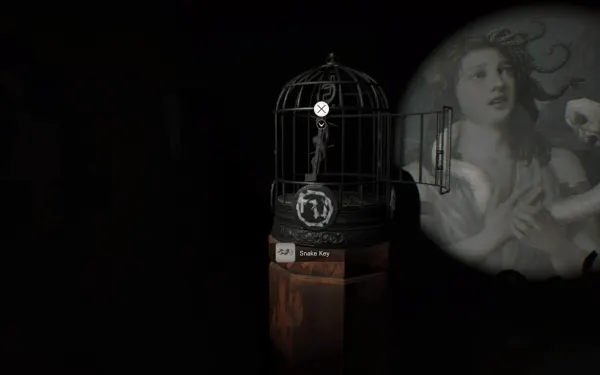 Bedroom: la Snake Key en la jaula, el último paso de la huida.