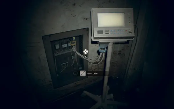 La Sick Bay: el Power Cable para el elevador, con un Fat Molded al acecho.