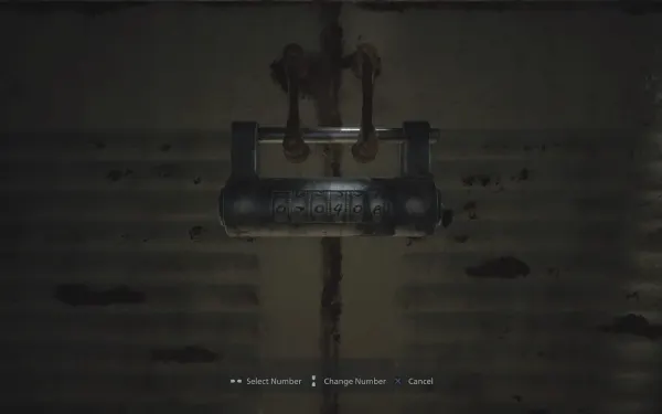 El candado de la taquilla del taller: el código 070408 te da la M1911.