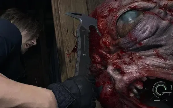 El remate con el Hatchet cuando Chunk cae: unos 3 derribos con remate lo matan.